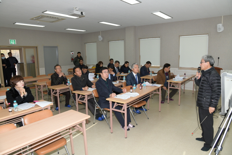 주요사업장 8 개소 현장방문, 문제점 지적과 다양한 활용방안 모색 주문 이미지