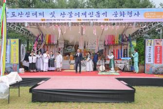 2025년 5월 10일 산불피해 지원 현물 기탁식 한국무교총연합회 [기찬마루] 이미지