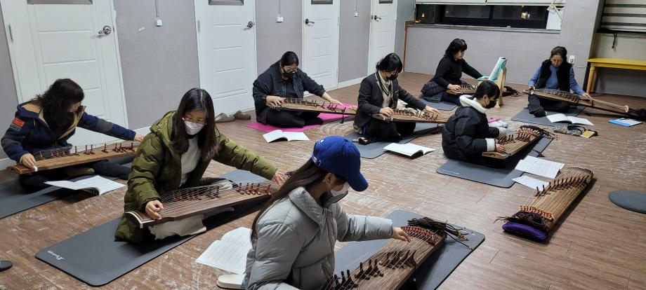 2023 계룡면 상반기 평생학습 "전통악기 가야금" 이미지