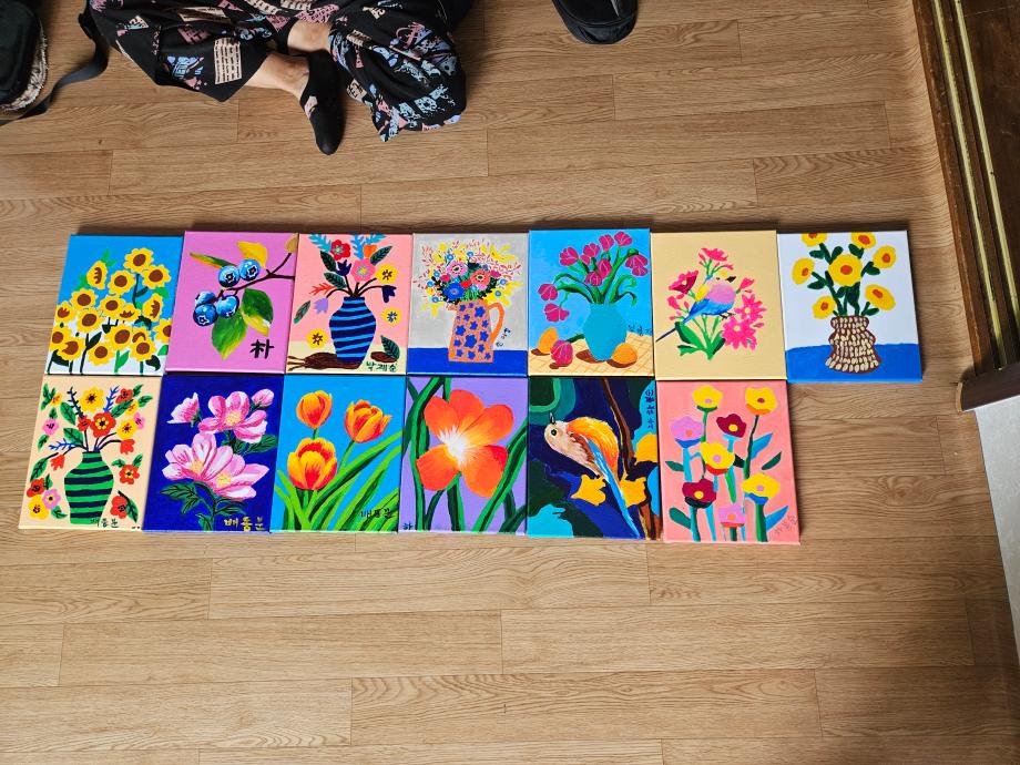 2024년 하반기 탄천면  견동리 [처음 그리는 아크릴화] 이미지